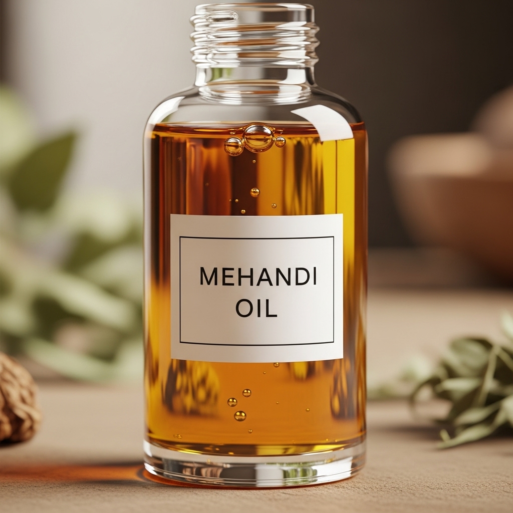 Divika Mehandi Oil bottle - Natural henna color enhancer