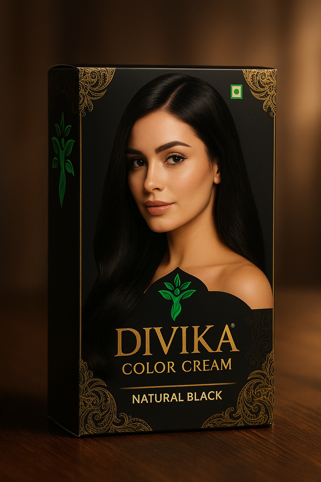Divika Color Cream Natural Black - Ammonia Free Herbal Hair Dye